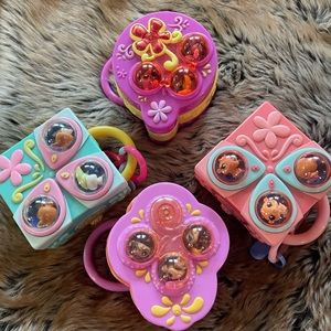 Littlest Pet Shop Tiny Pets AND 4 Pop Up Playsets LPS
